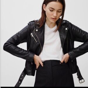 Mackage Black Leather Jacket for Women

Excellent condition.